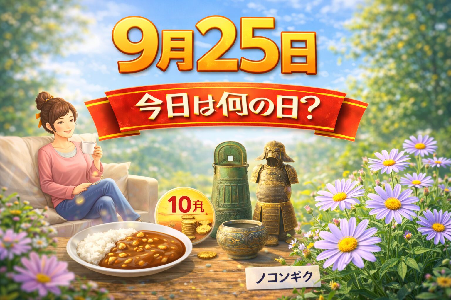 9月25日は何の日？記念日・出来事・誕生日の有名人まとめ