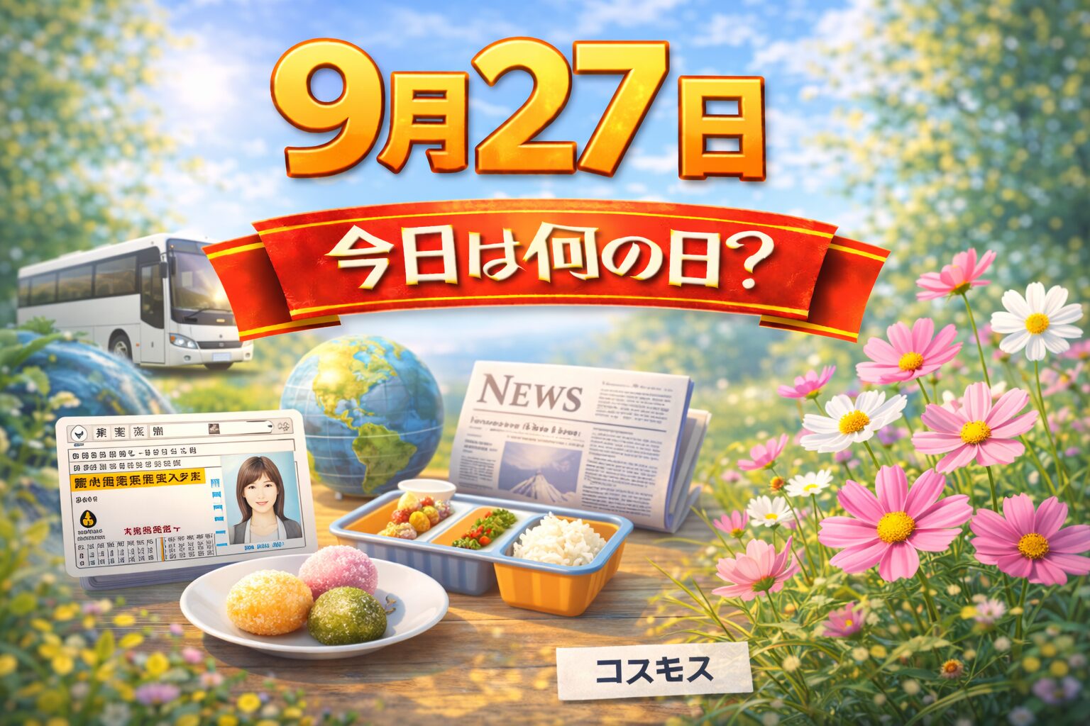 9月27日は何の日？記念日・出来事・誕生日の有名人まとめ