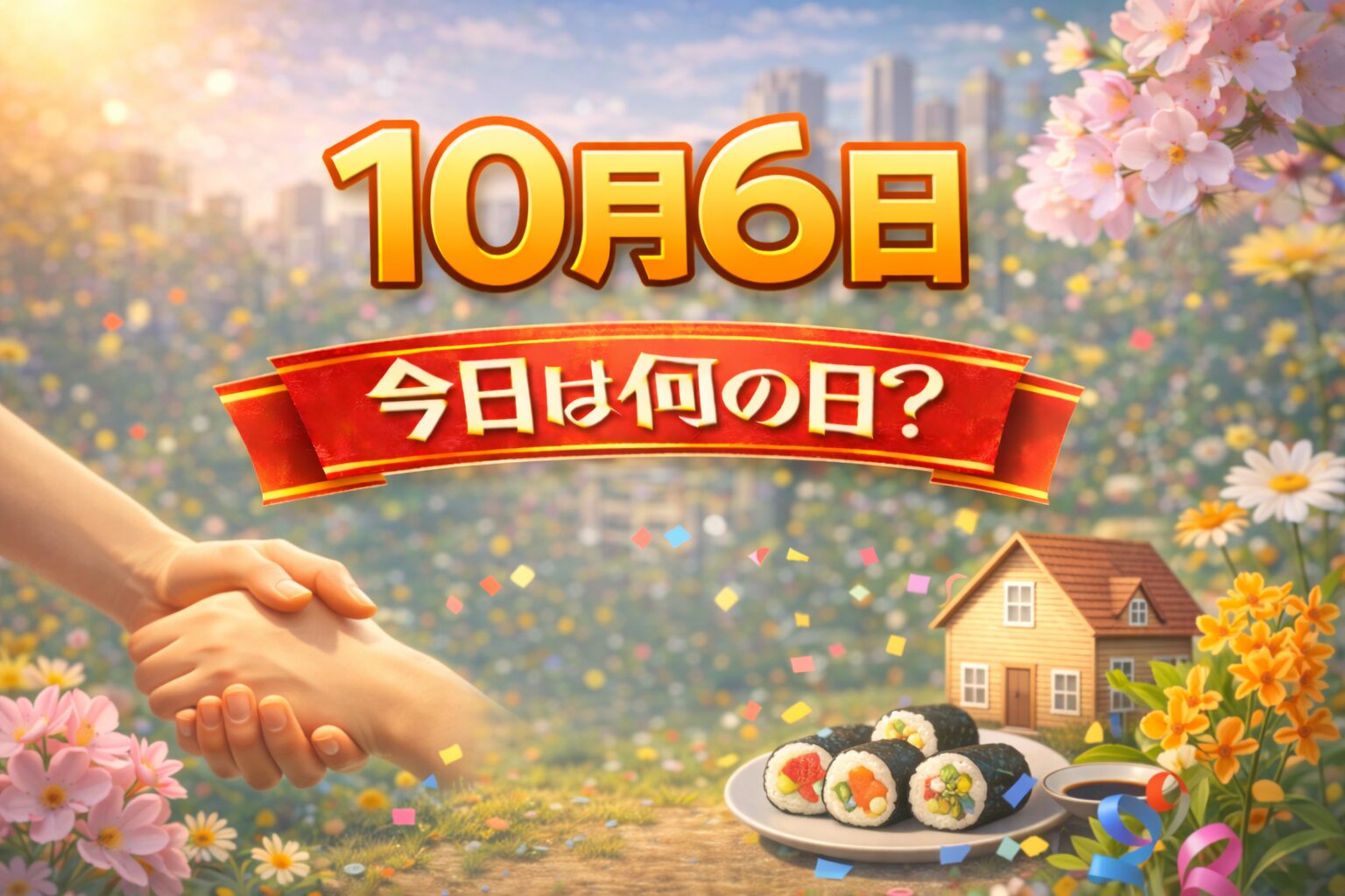 10月6日は何の日？記念日・出来事・誕生日の有名人まとめ