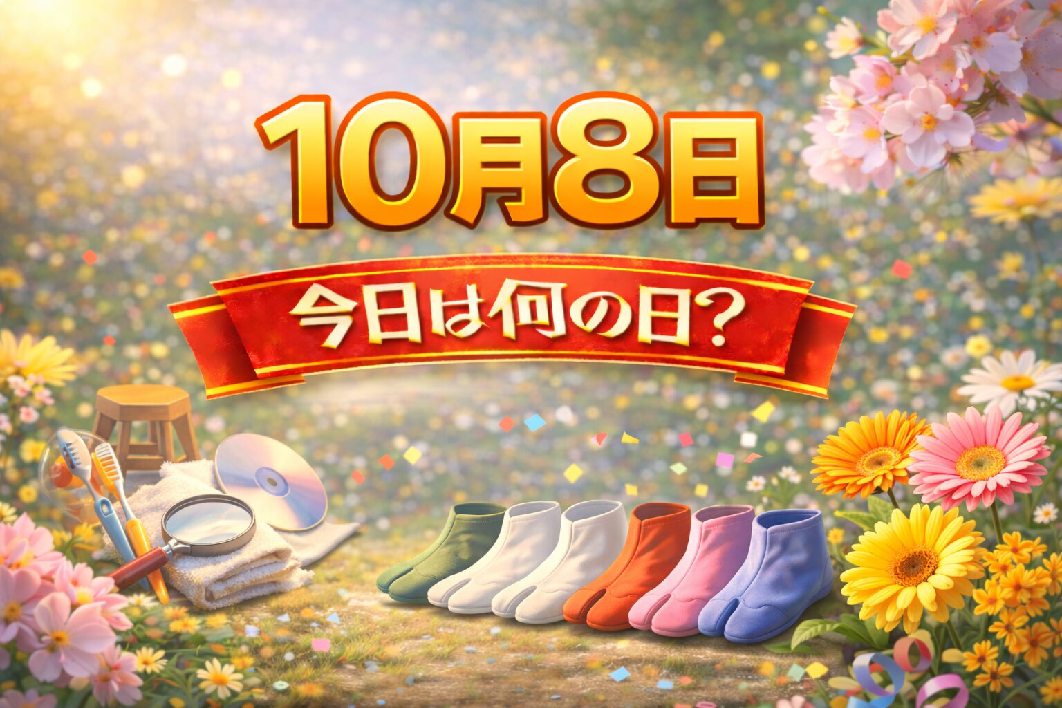 10月8日は何の日？記念日・出来事・誕生日の有名人まとめ