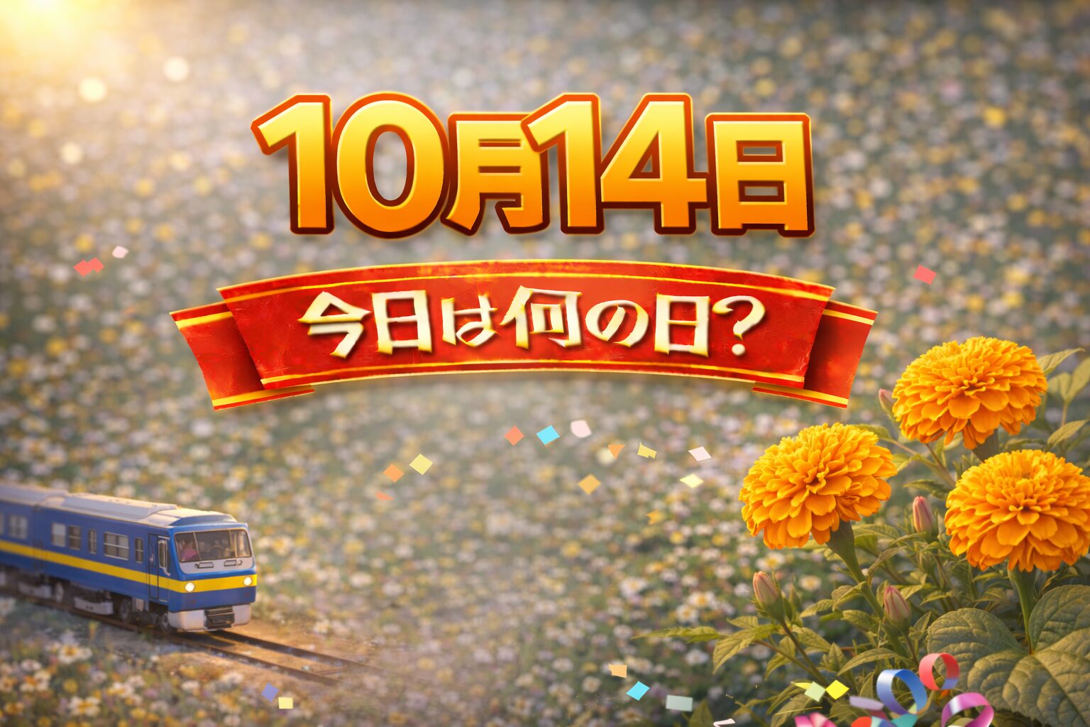 10月14日は何の日？記念日・出来事・誕生日の有名人まとめ