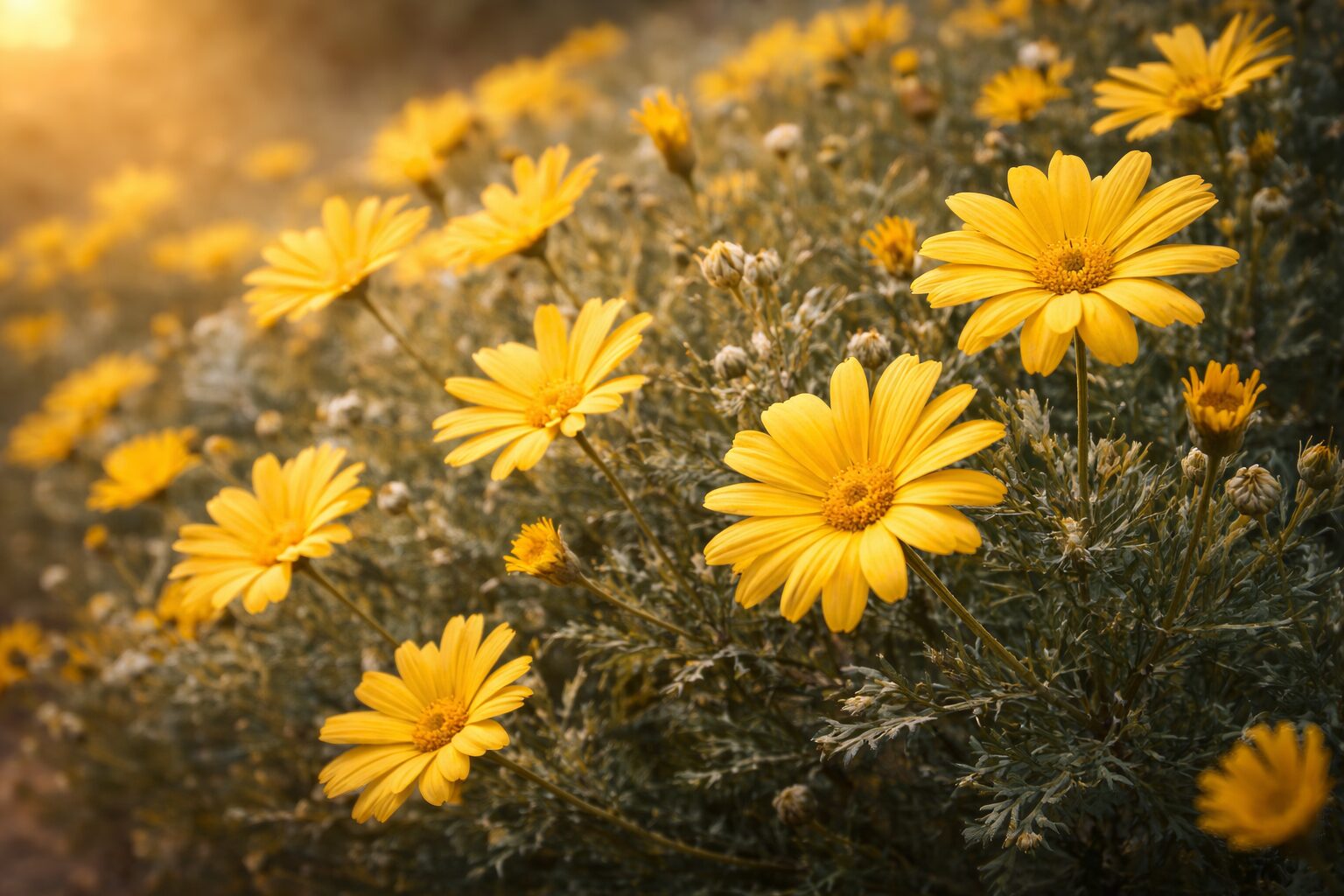 10月19日の誕生花 ユリオプスデージー