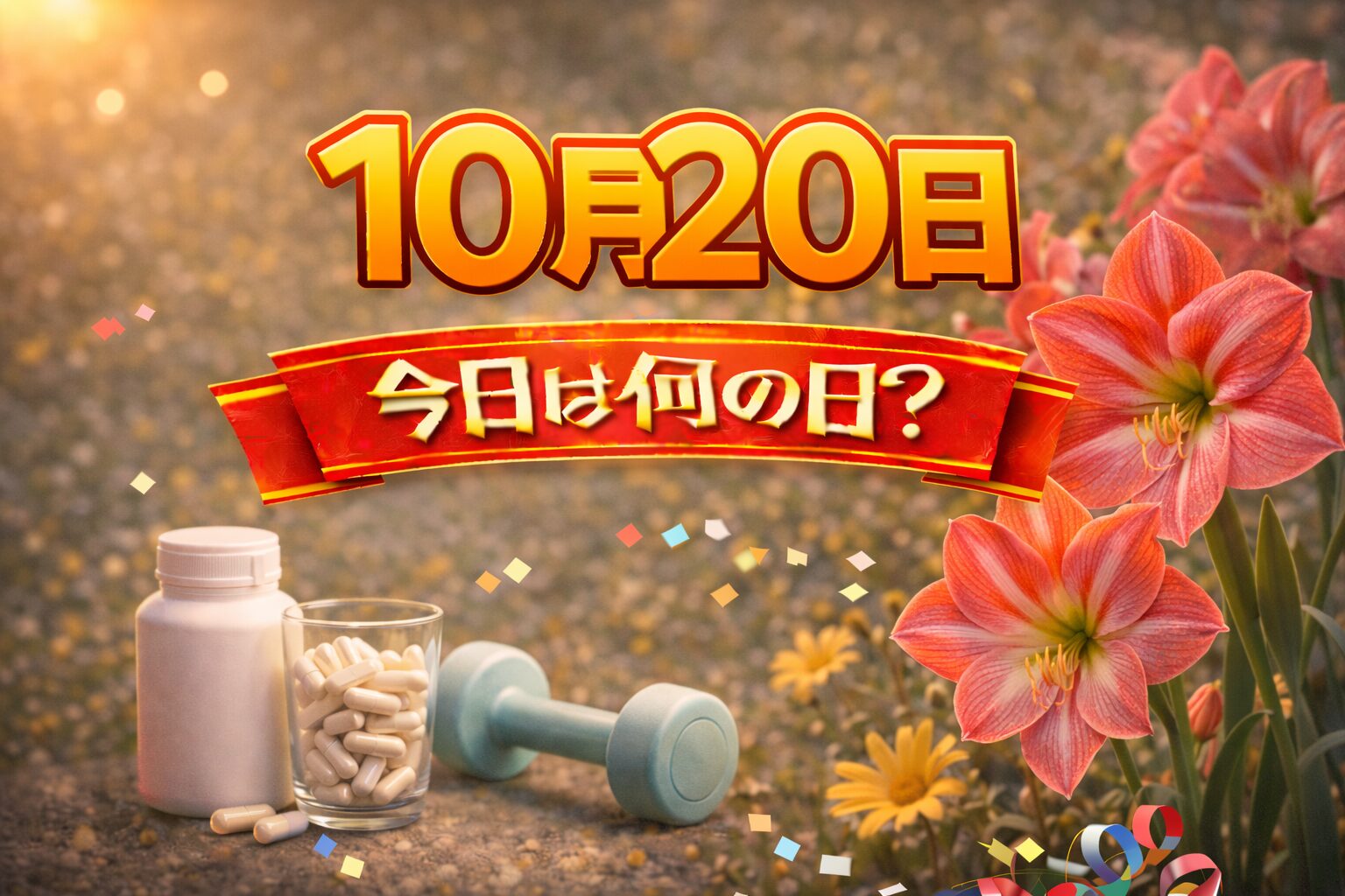 10月20日は何の日？記念日・出来事・誕生日の有名人まとめ