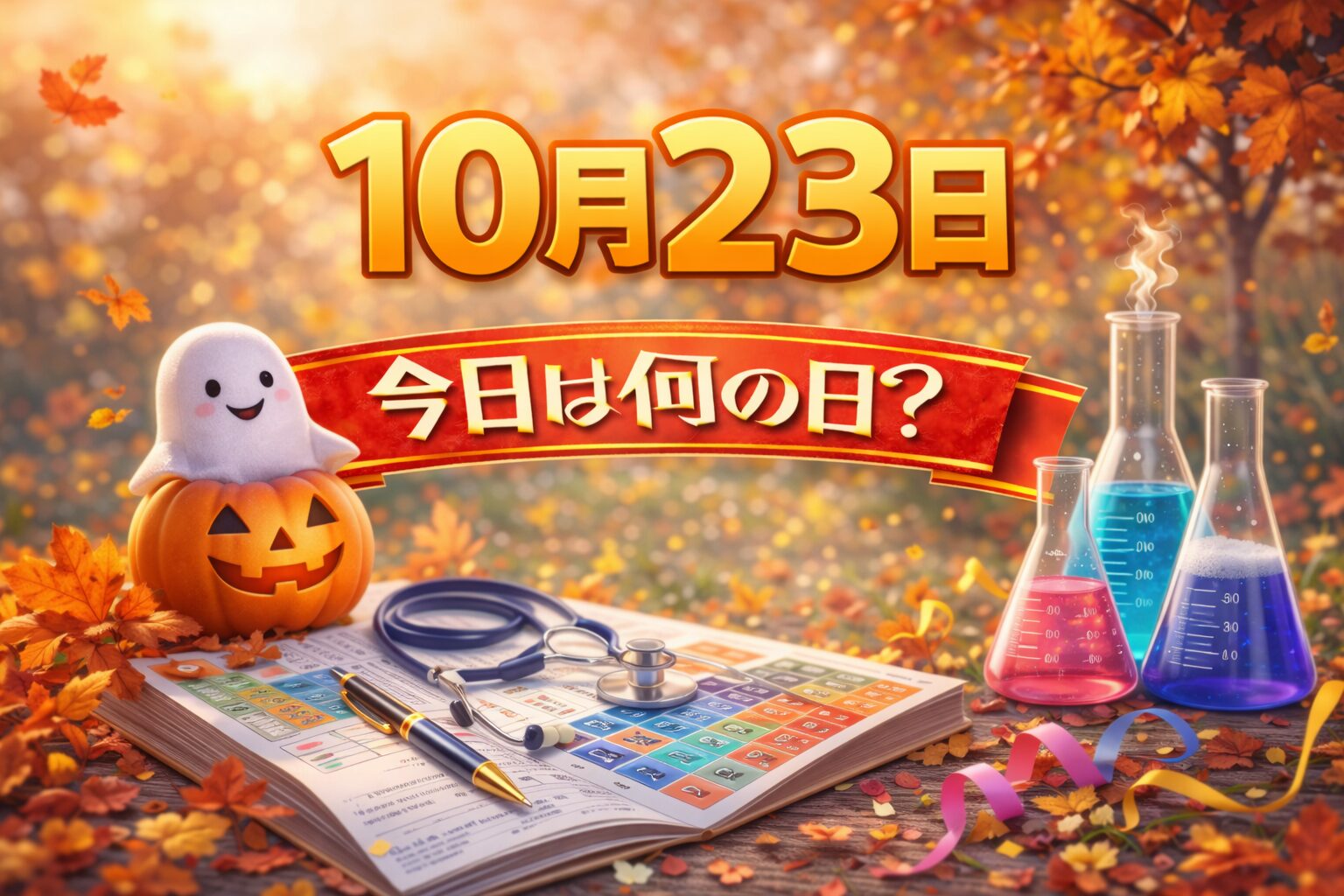 10月23日は何の日？記念日・出来事・誕生日の有名人まとめ