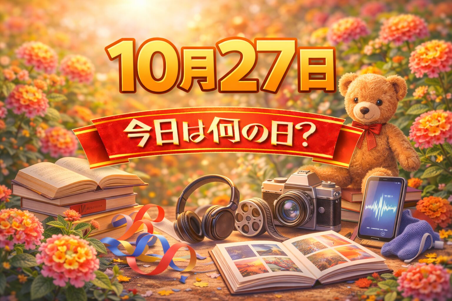 10月27日は何の日？記念日・出来事・誕生日の有名人まとめ