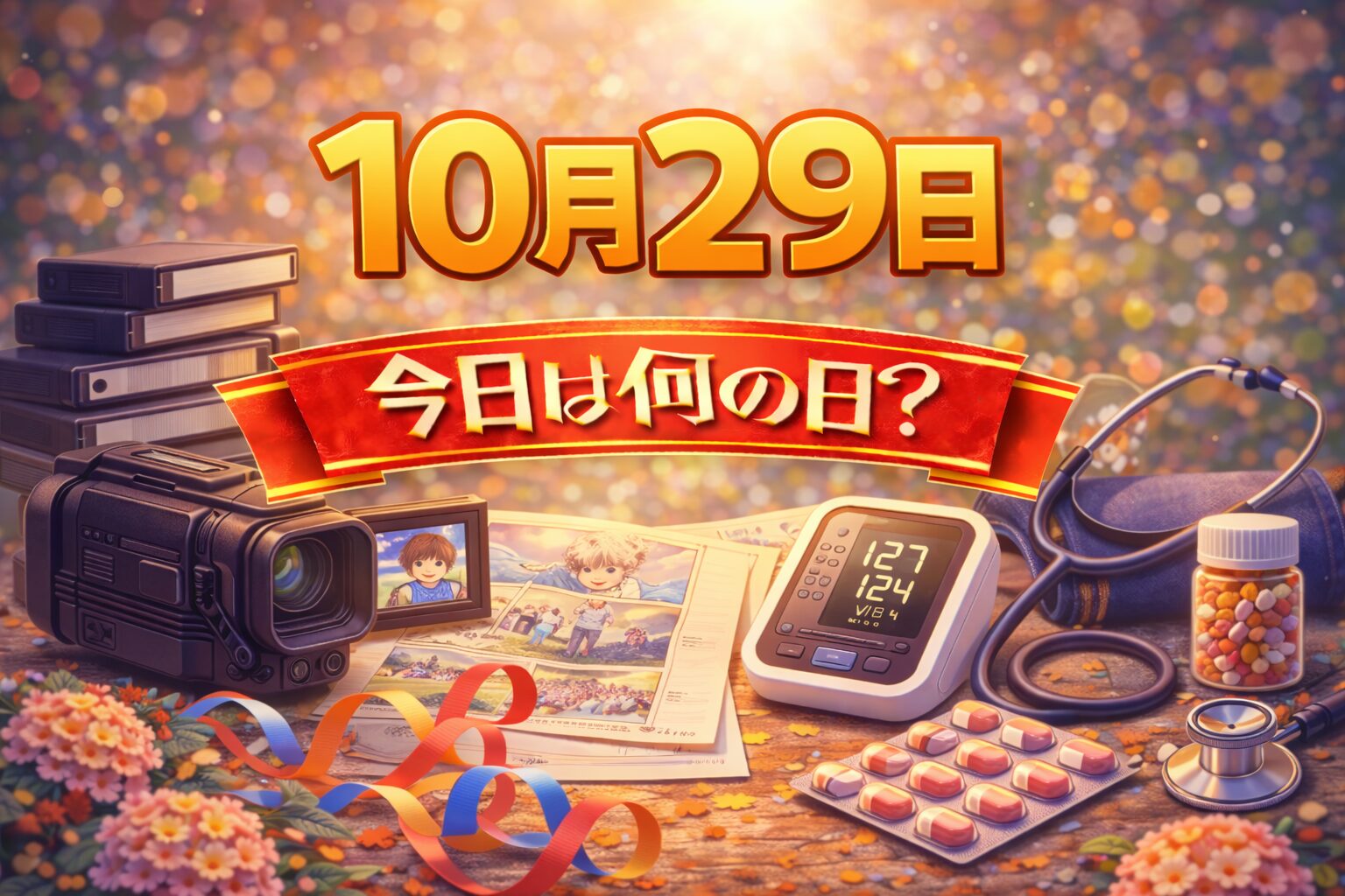 10月29日は何の日？記念日・出来事・誕生日の有名人まとめ