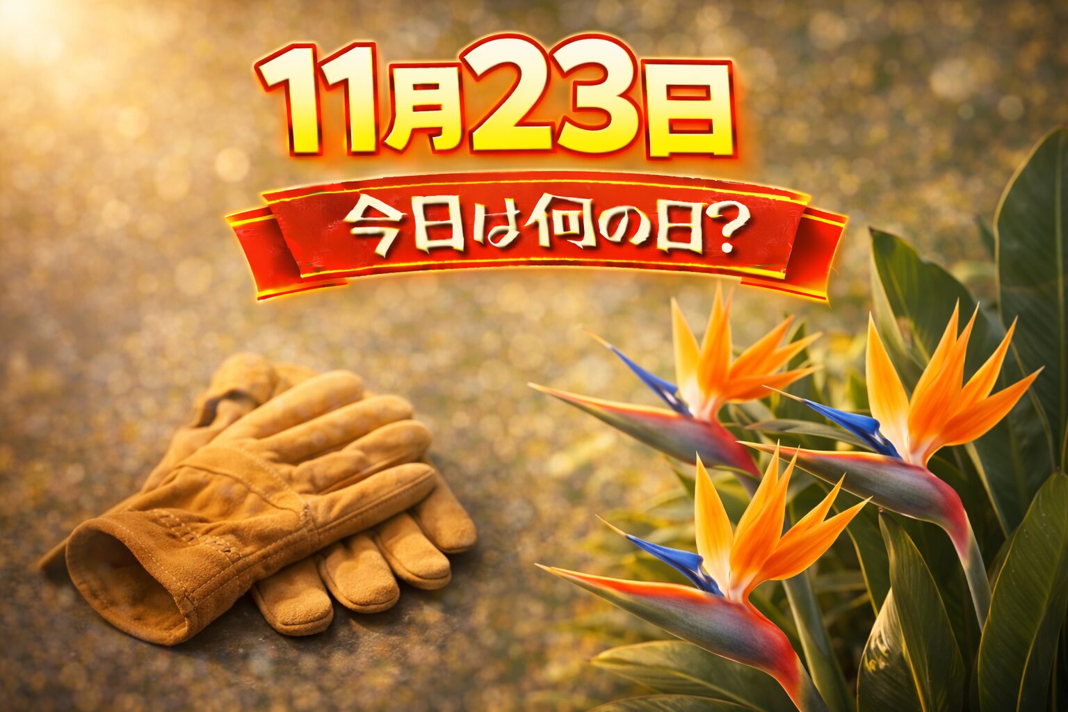11月23日は何の日？記念日・出来事・誕生日の有名人まとめ