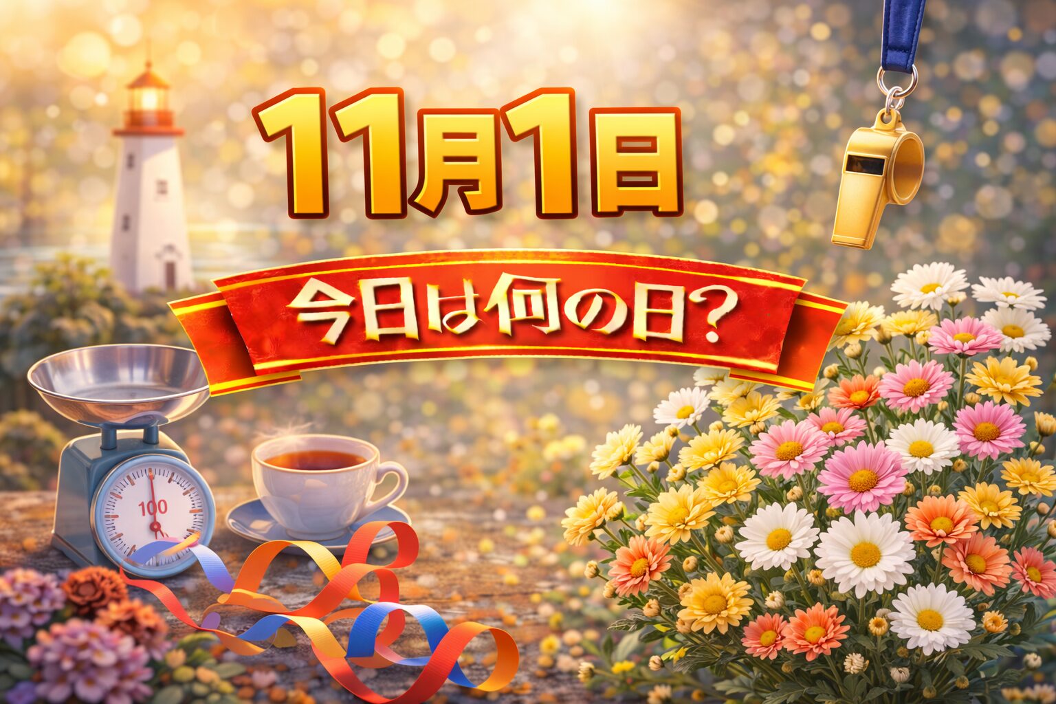 11月1日は何の日？記念日・出来事・誕生日の有名人まとめ