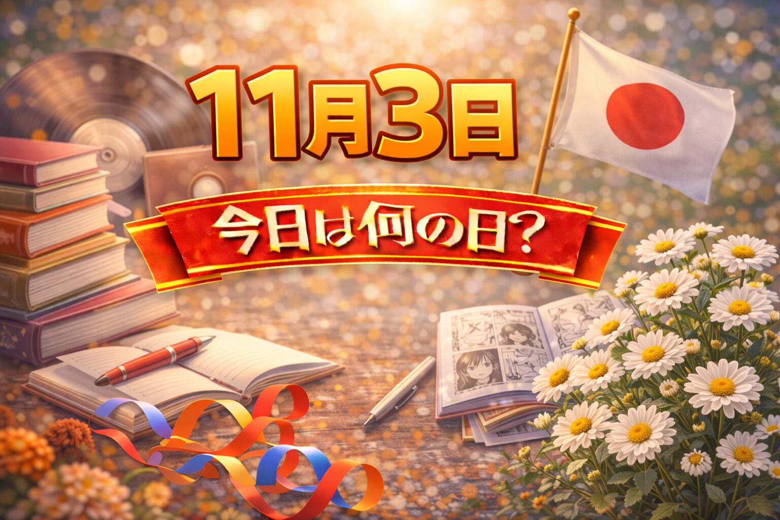 11月3日は何の日？記念日・出来事・誕生日の有名人まとめ