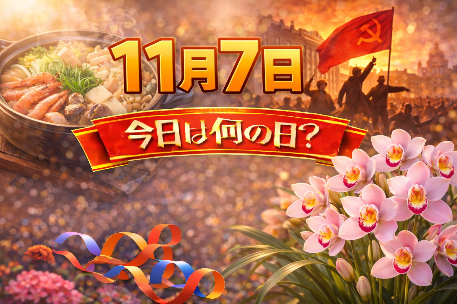 11月7日は何の日？記念日・出来事・誕生日の有名人まとめ