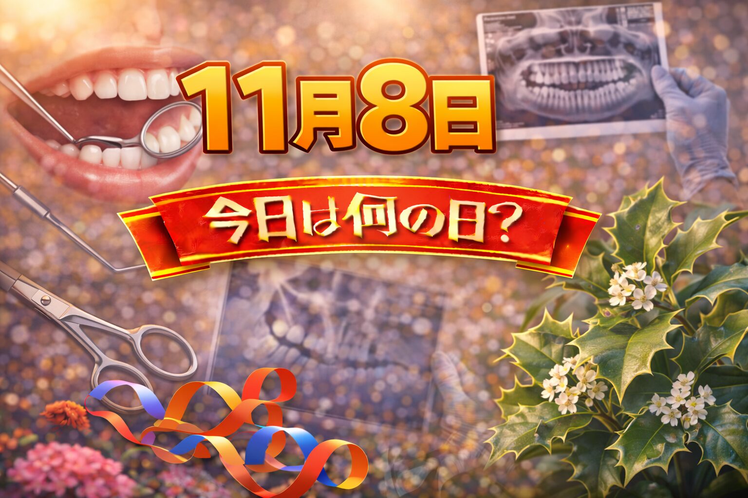 11月8日は何の日？記念日・出来事・誕生日の有名人まとめ