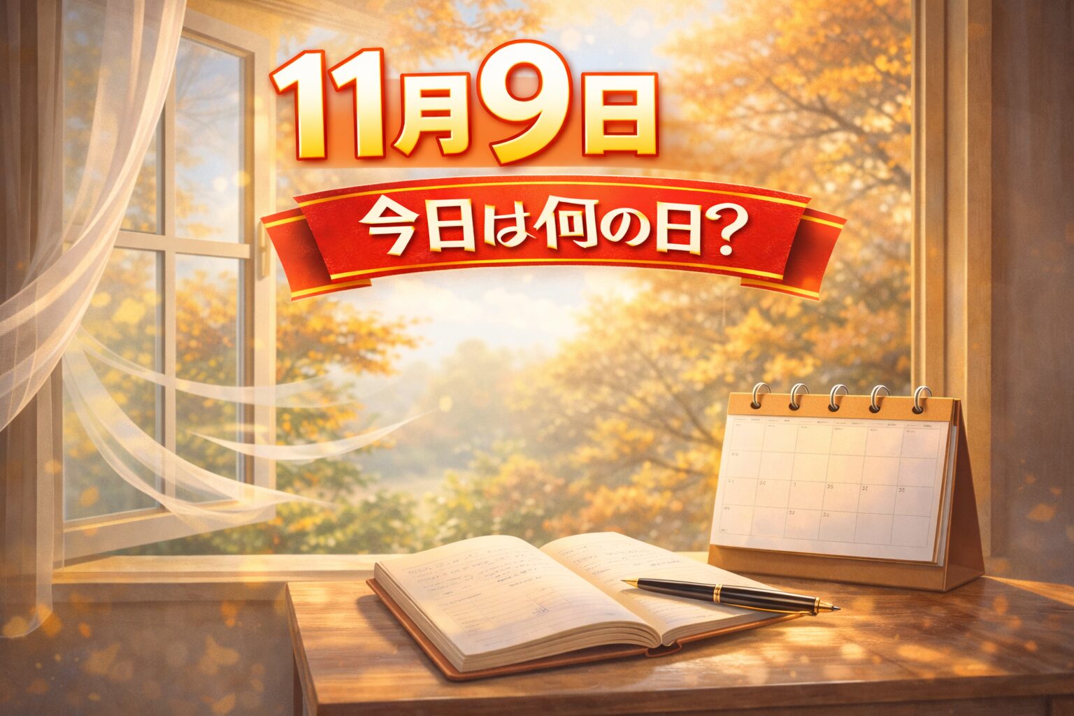11月9日は何の日？記念日・出来事・誕生日の有名人まとめ