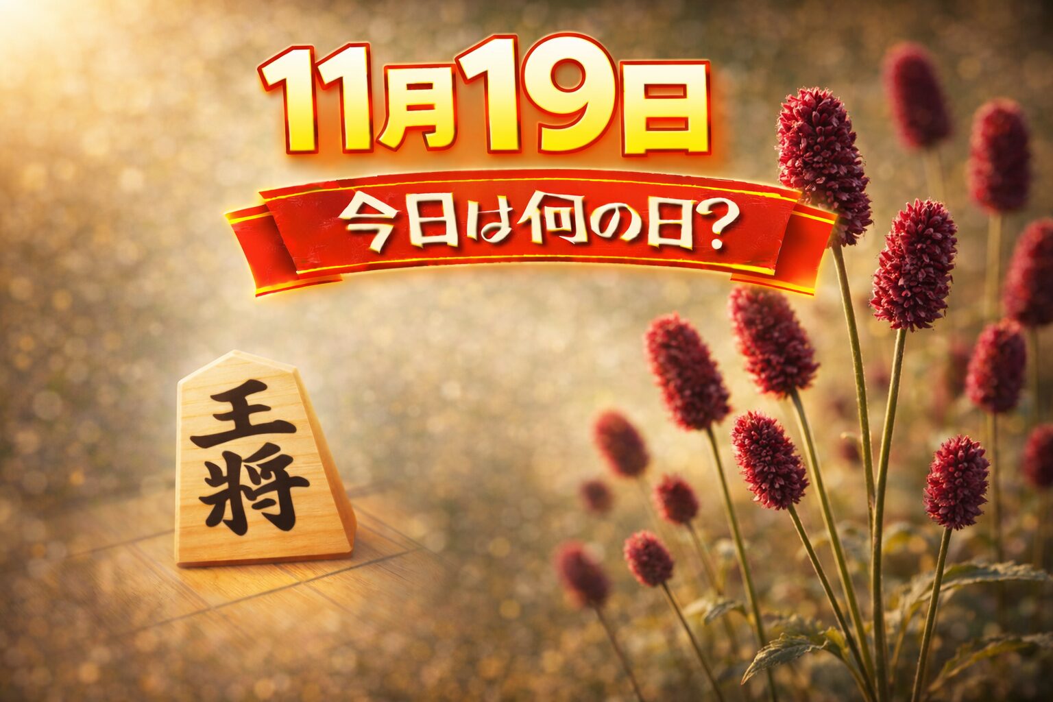 11月19日は何の日？記念日・出来事・誕生日の有名人まとめ