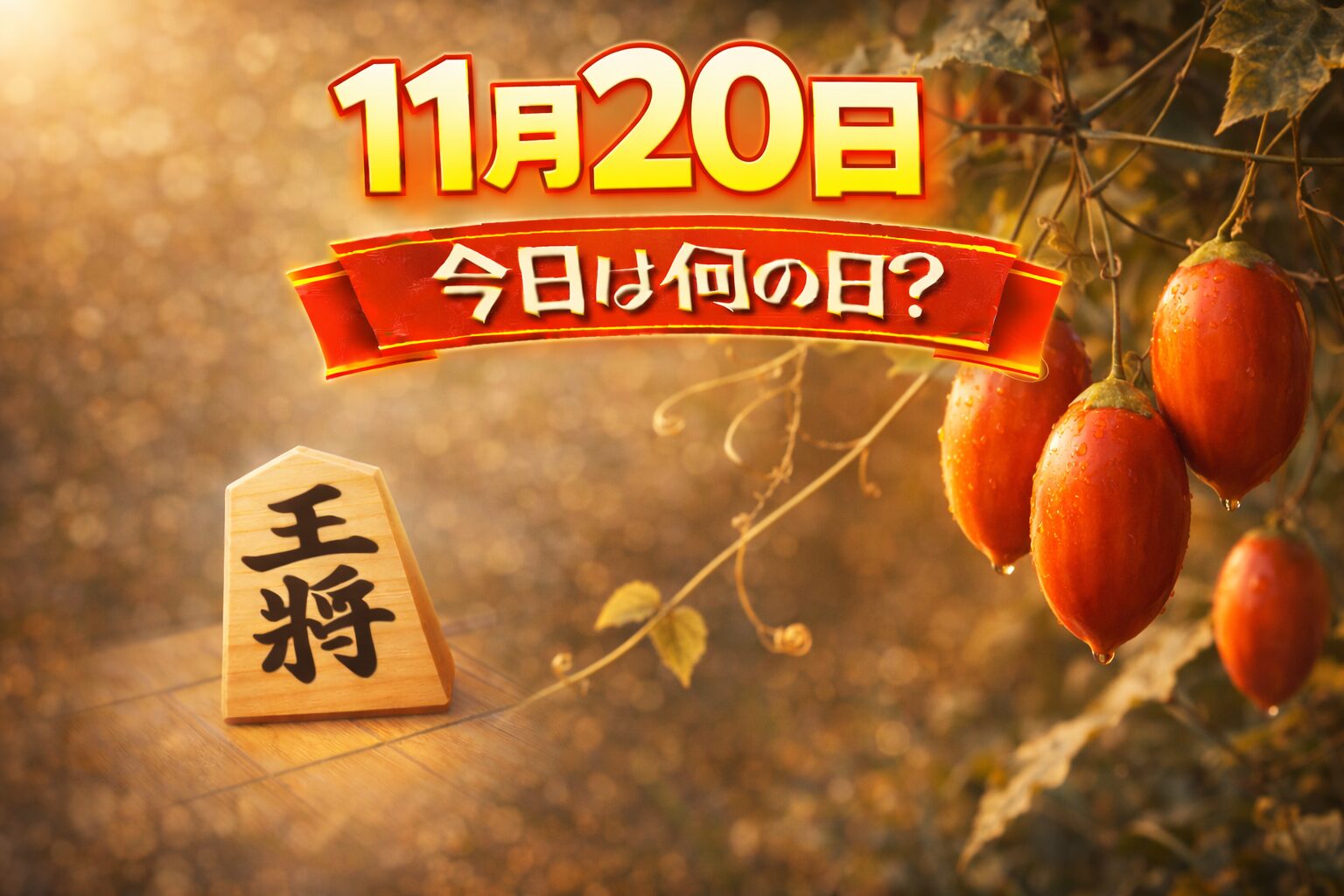 11月20日は何の日？記念日・出来事・誕生日の有名人まとめ