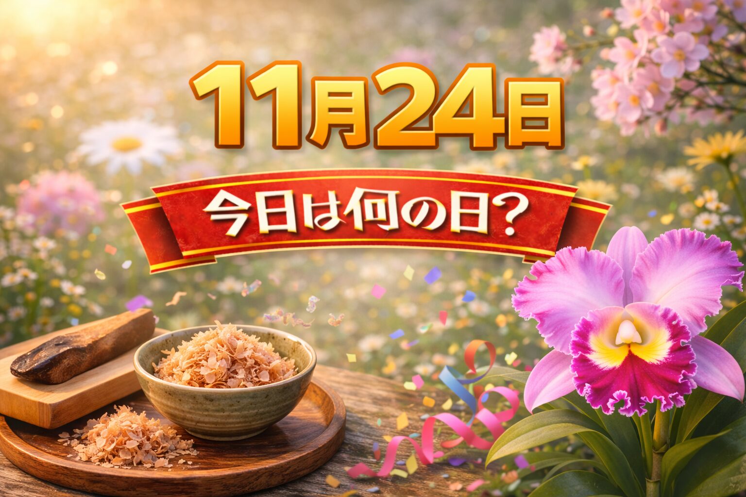 11月24日は何の日？記念日・出来事・誕生日の有名人まとめ