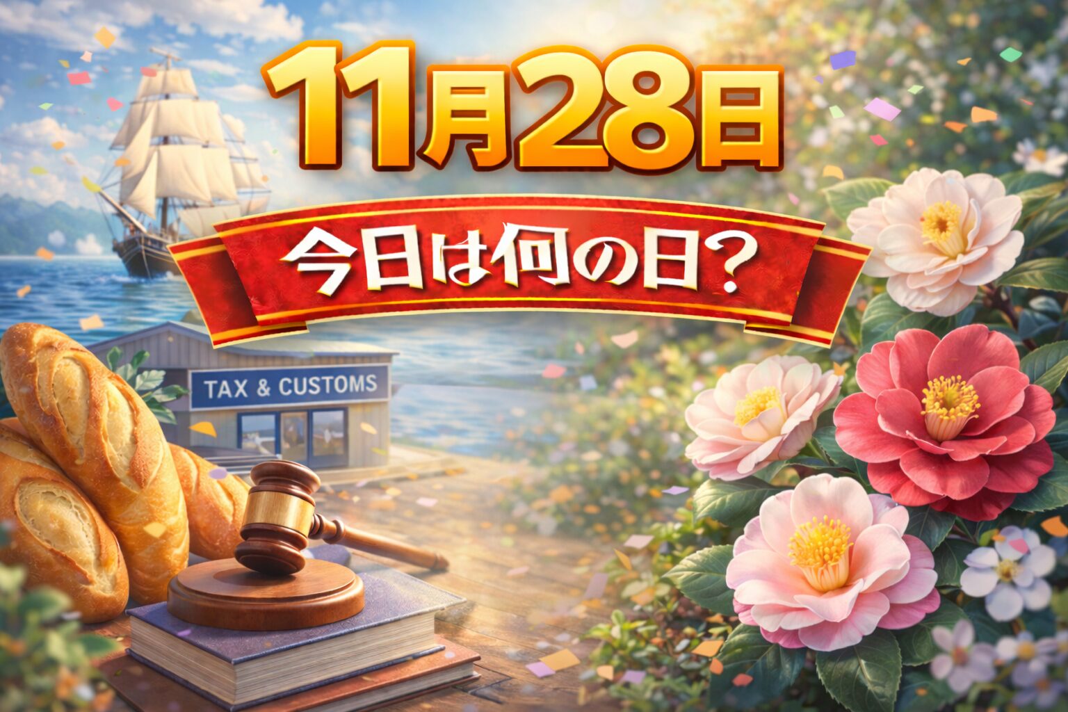 11月28日は何の日？記念日・出来事・誕生日の有名人まとめ