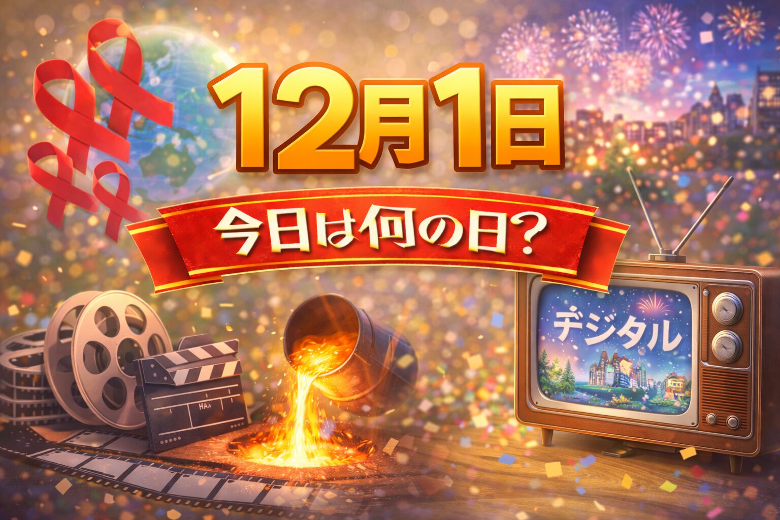12月1日は何の日？記念日・出来事・誕生日の有名人まとめ