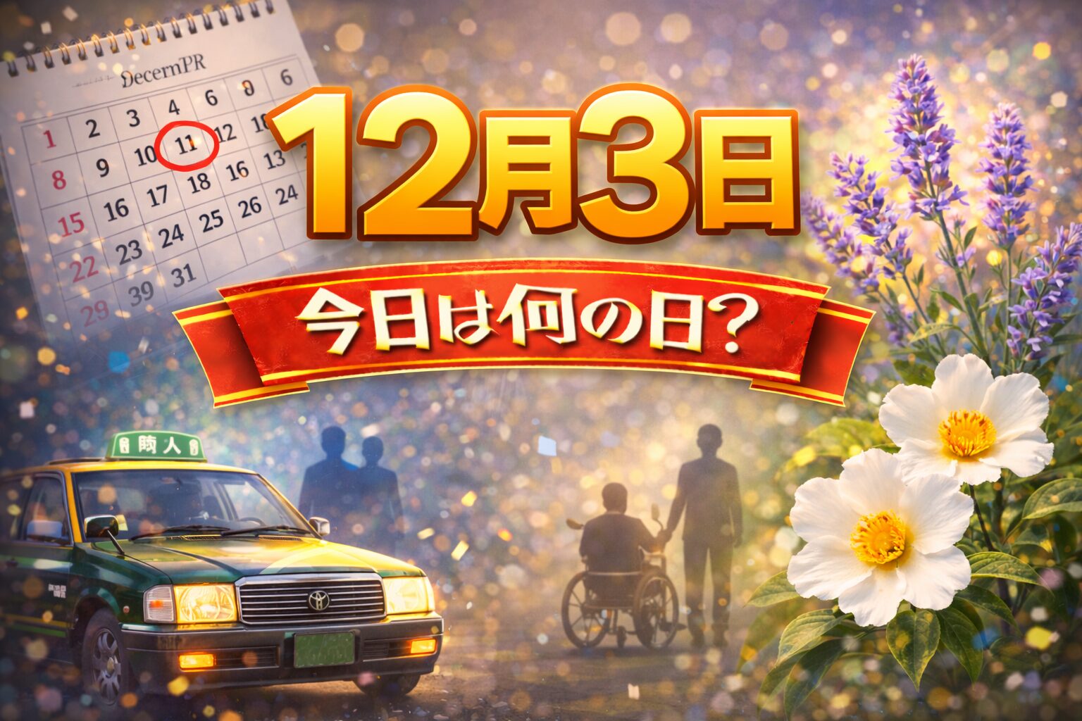 12月3日は何の日？記念日・出来事・誕生日の有名人まとめ