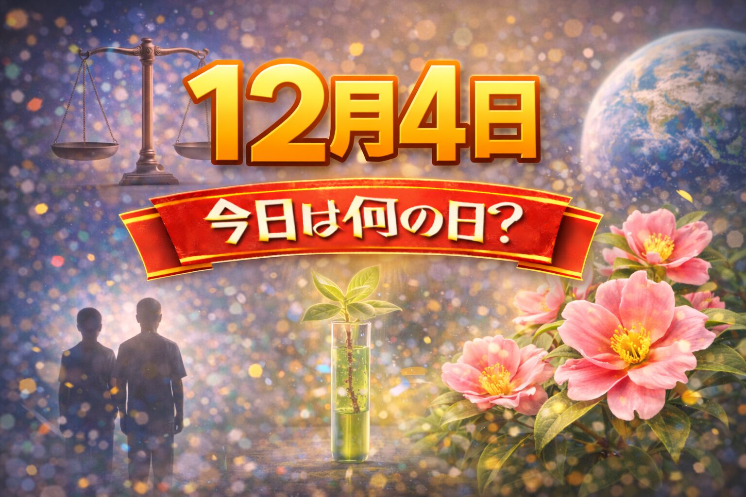 12月4日は何の日？記念日・出来事・誕生日の有名人まとめ