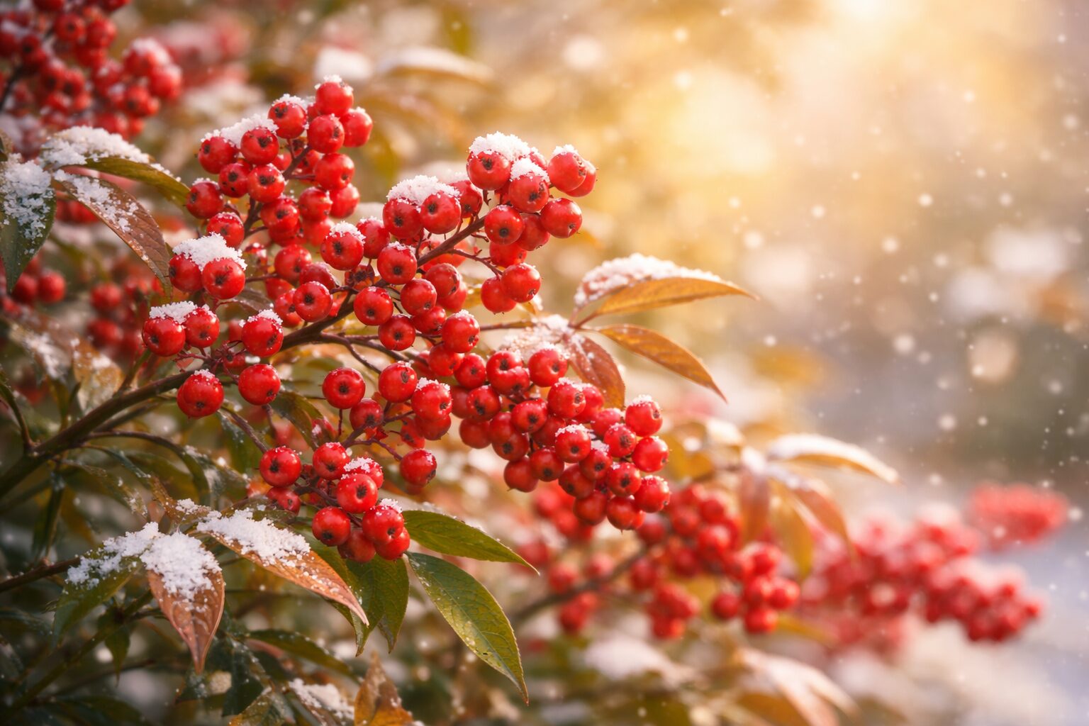 12月28日の誕生花 ナンテン(南天)