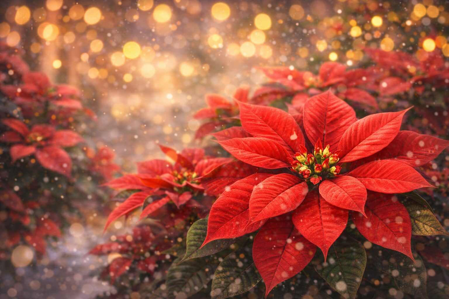 12月22日の誕生花 ポインセチア