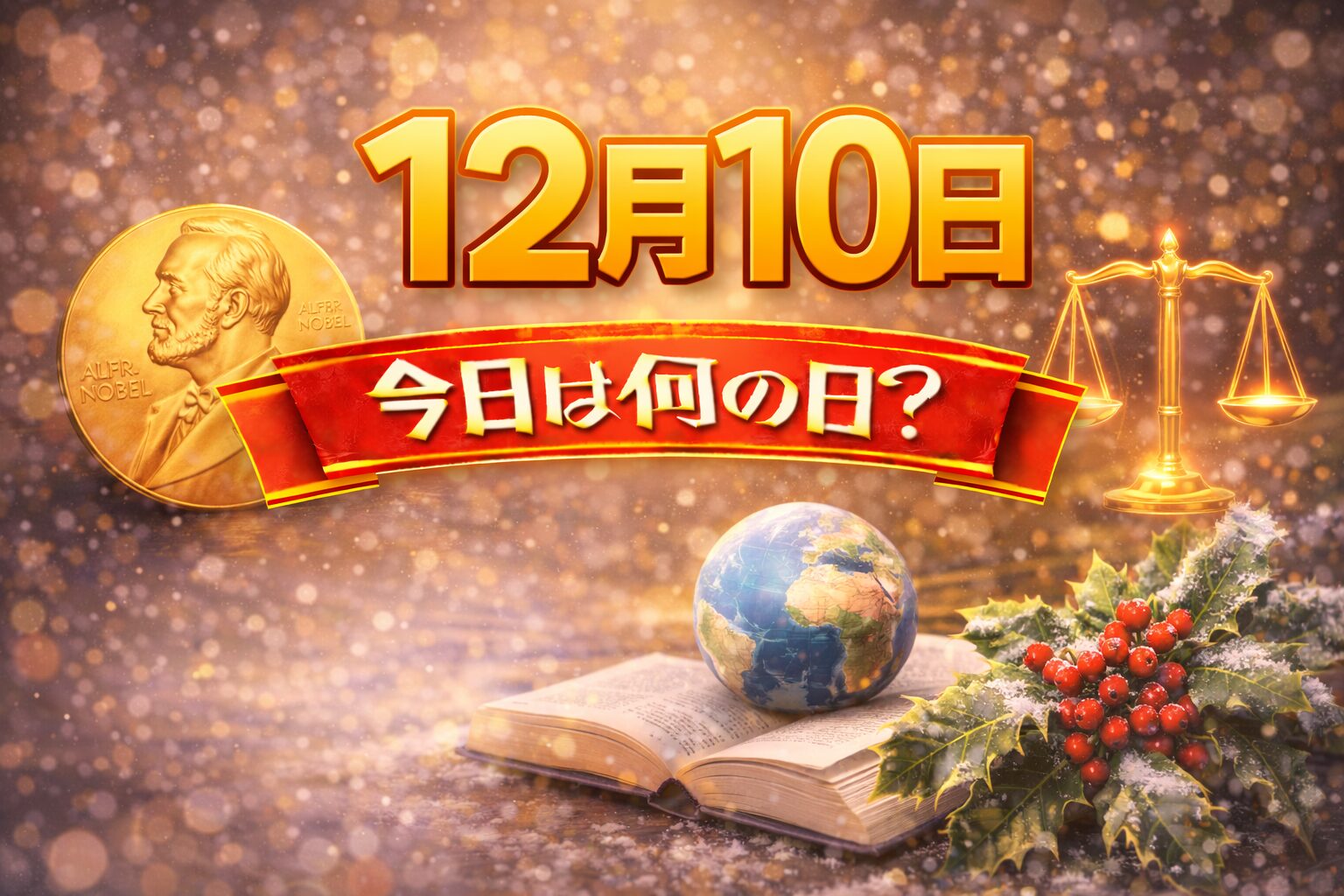 12月10日は何の日？記念日・出来事・誕生日の有名人まとめ