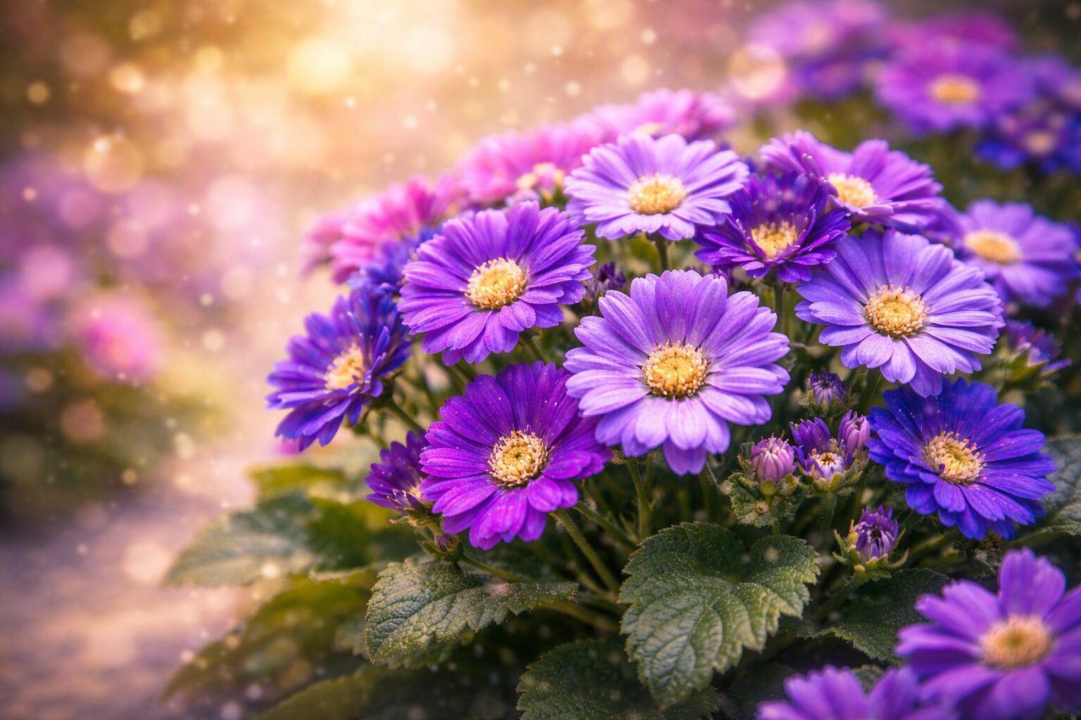 12月11日の誕生花 シネラリア