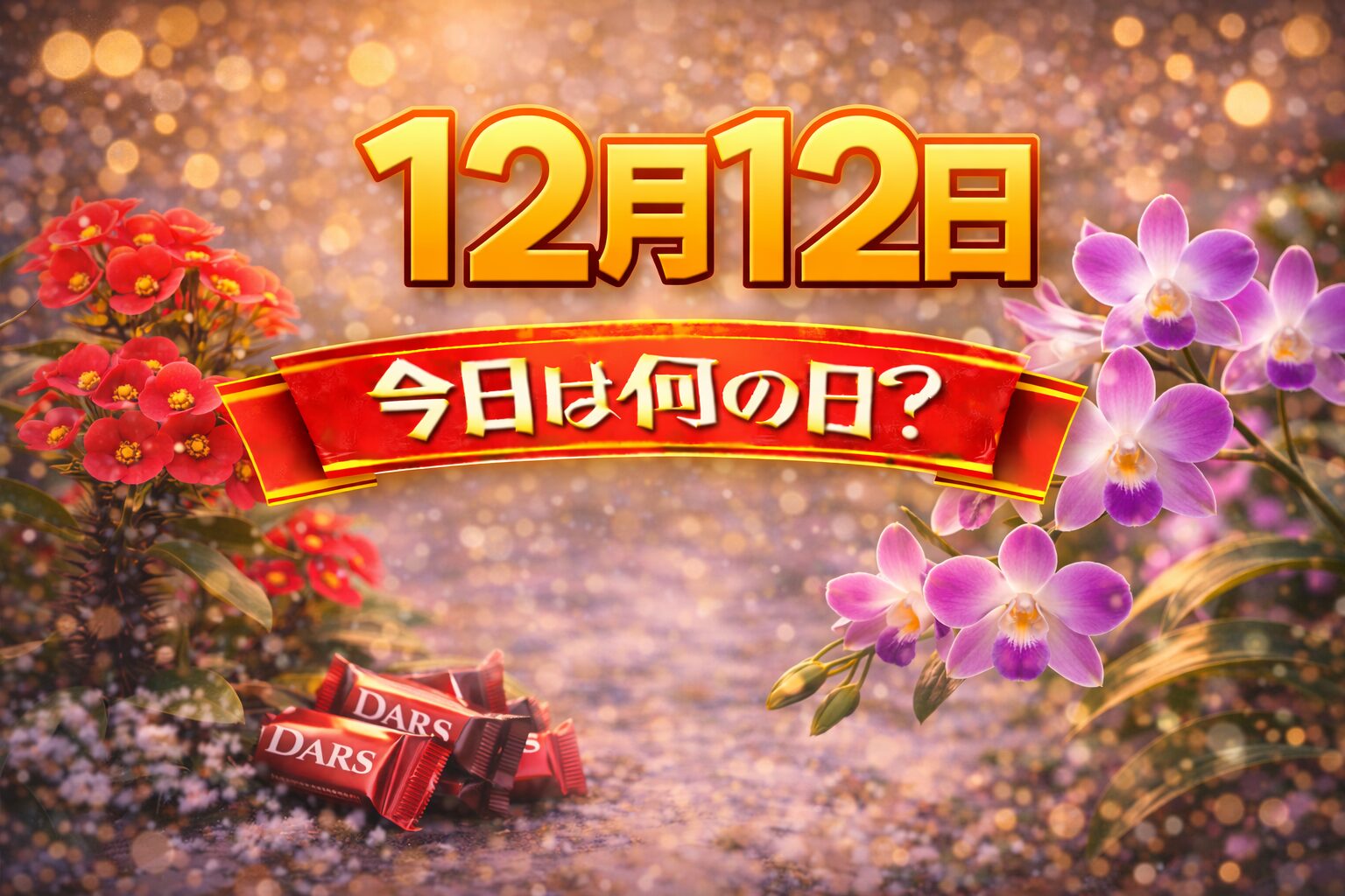 12月12日は何の日？記念日・出来事・誕生日の有名人まとめ