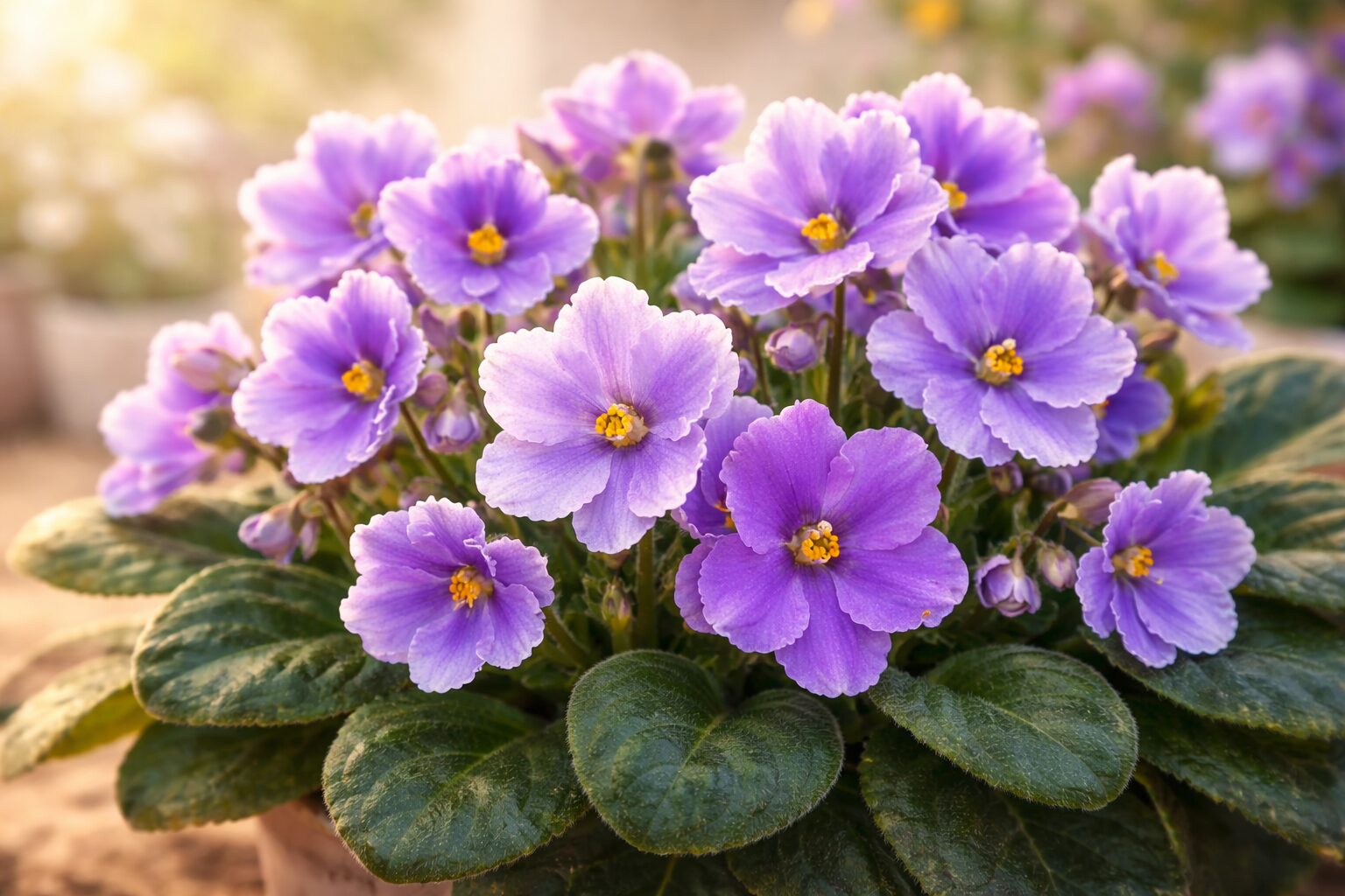 12月22日の誕生花 セントポーリア