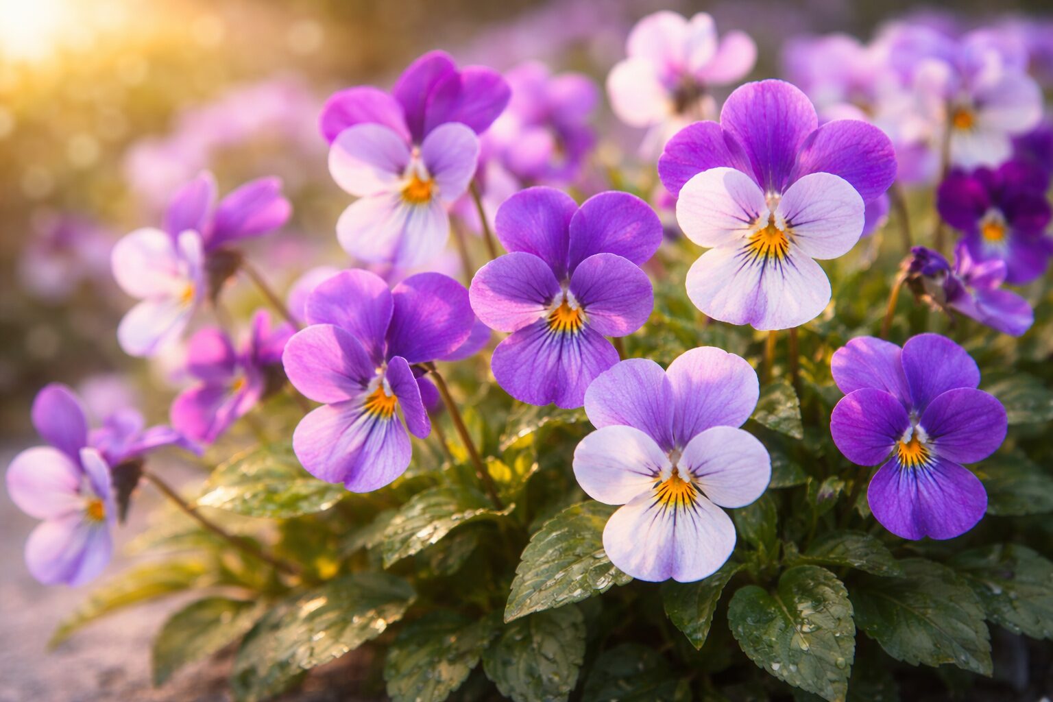 12月29日の誕生花 スミレ(菫)