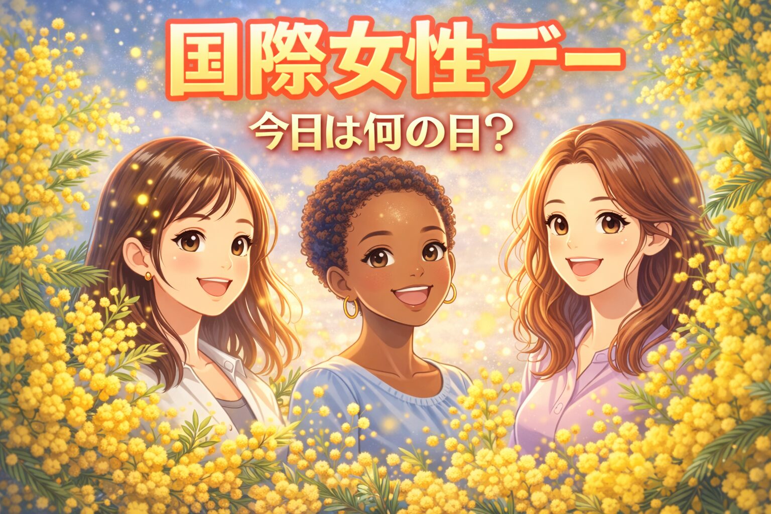 国際女性デーとは？意味・由来・いつ？日本での広まり・象徴の花まとめ