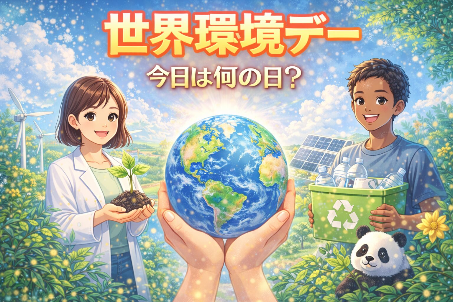 世界環境デーとは？意味・由来・目的と私たちにできること【6月5日】