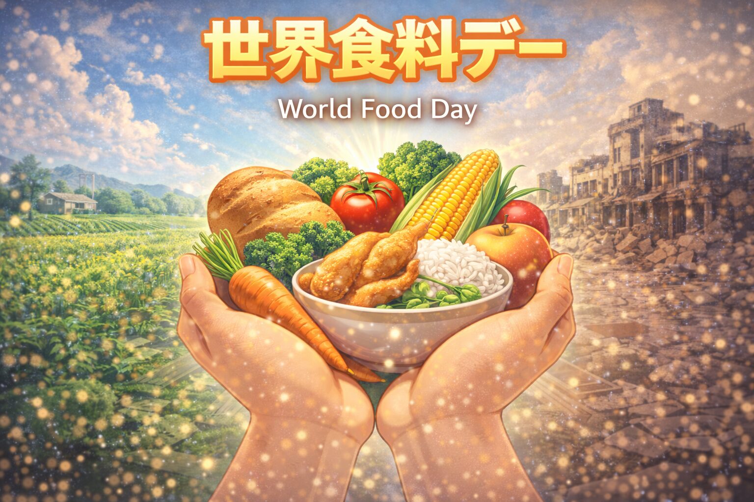世界食料デーとは？意味・由来・背景と私たちにできること【10月16日】