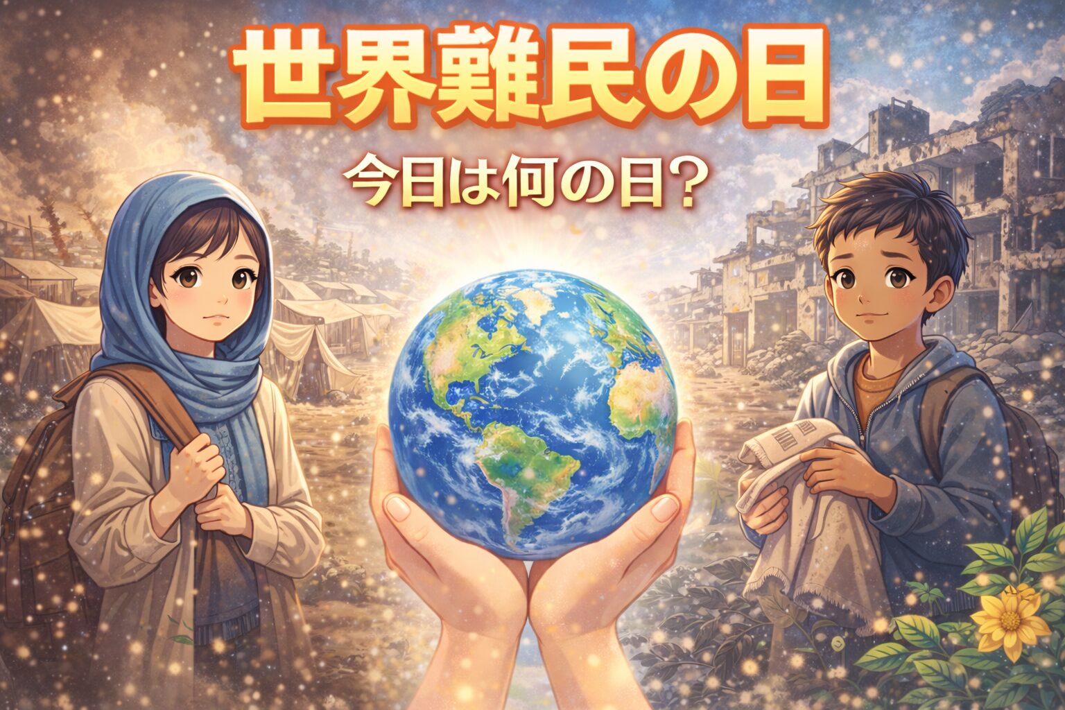 世界難民の日とは？意味・由来・背景と私たちにできること【6月20日】